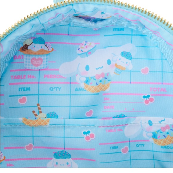 Loungefly SDCC Limited Edition Cinnamoroll Ice Cream Scented Plush Mini Backpack - Picture 4 of 4